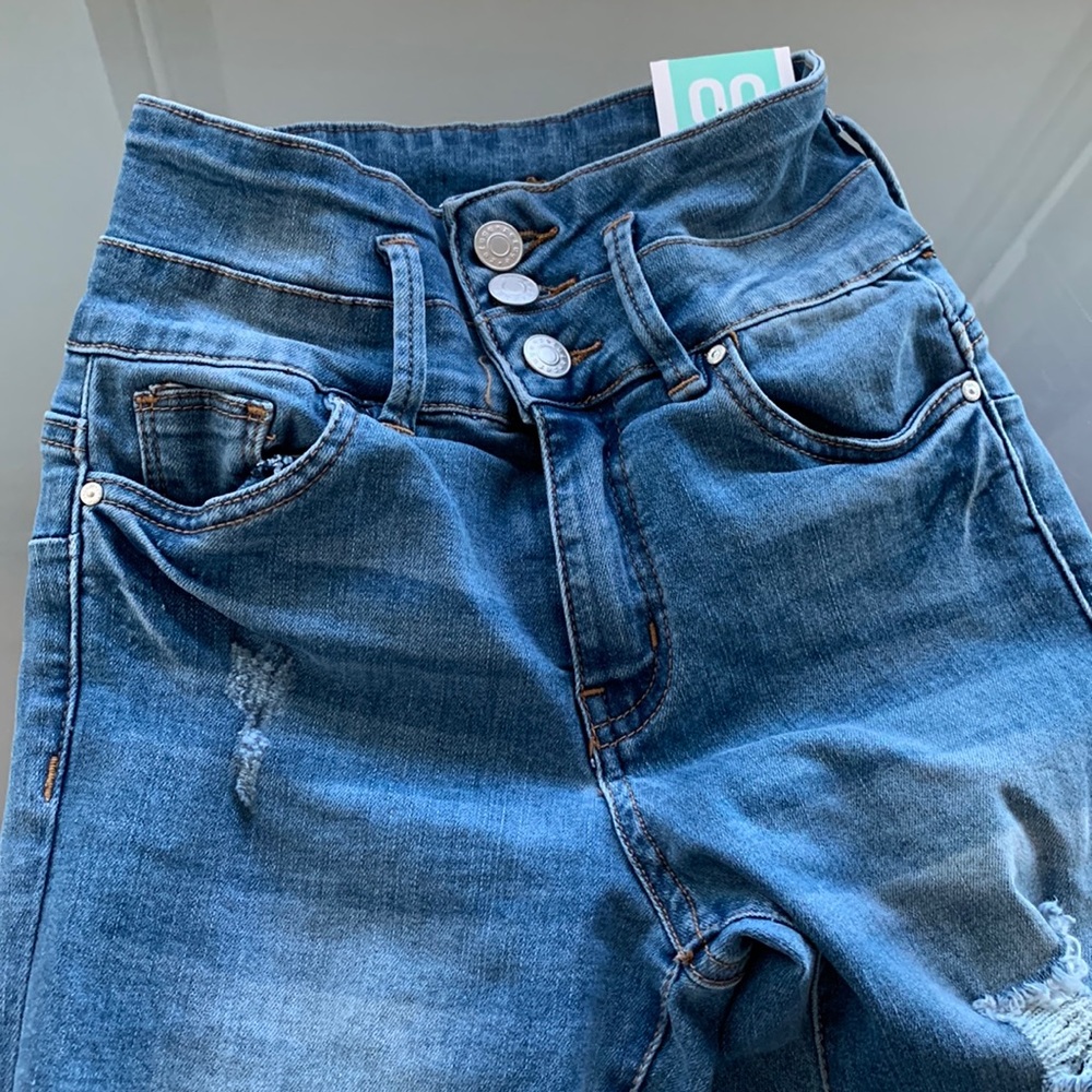 BNWT IBIZA Fit Jeans Denim Butt lifting Push Up Hi Waist Ultra Rise Skin… - Picture 4 of 12